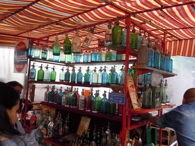 Booth at the San Telmo Market