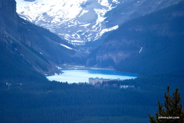 Lake Louise from the Gondola