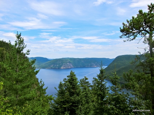 Saguenay Fjord - view from Parc National du Fjord