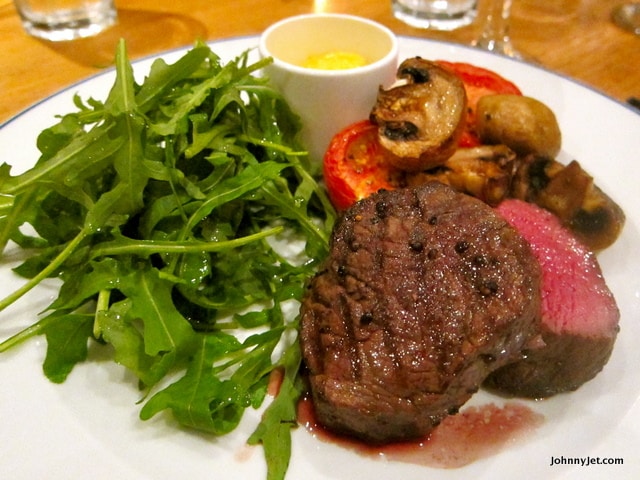 Filet of Welsh Beef at Castell Deudraeth