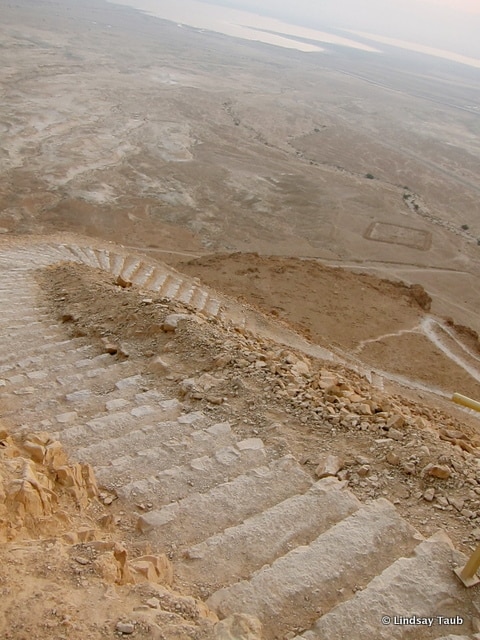 Masada's Snake Path