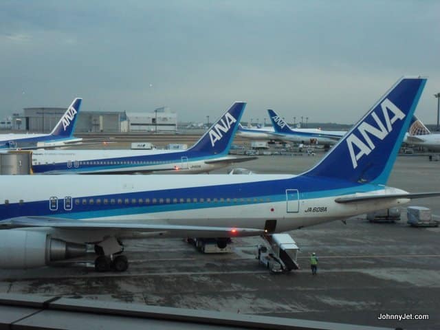 ANA planes at NRT