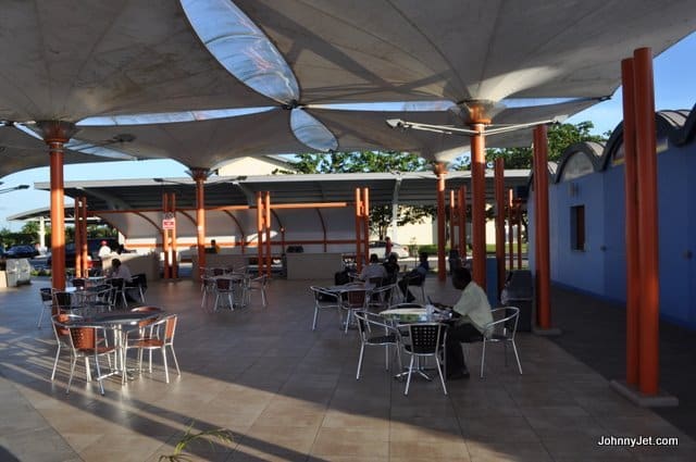 POS outdoor food court