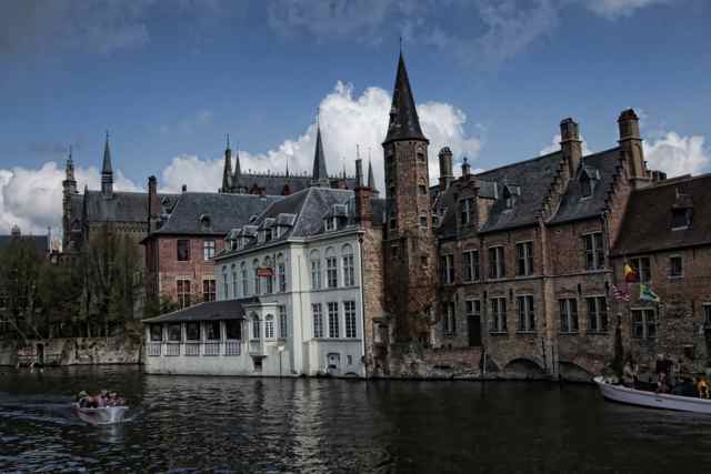 The Waterways of Bruges.