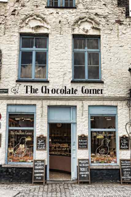 One of many Chocolatiers of Bruges