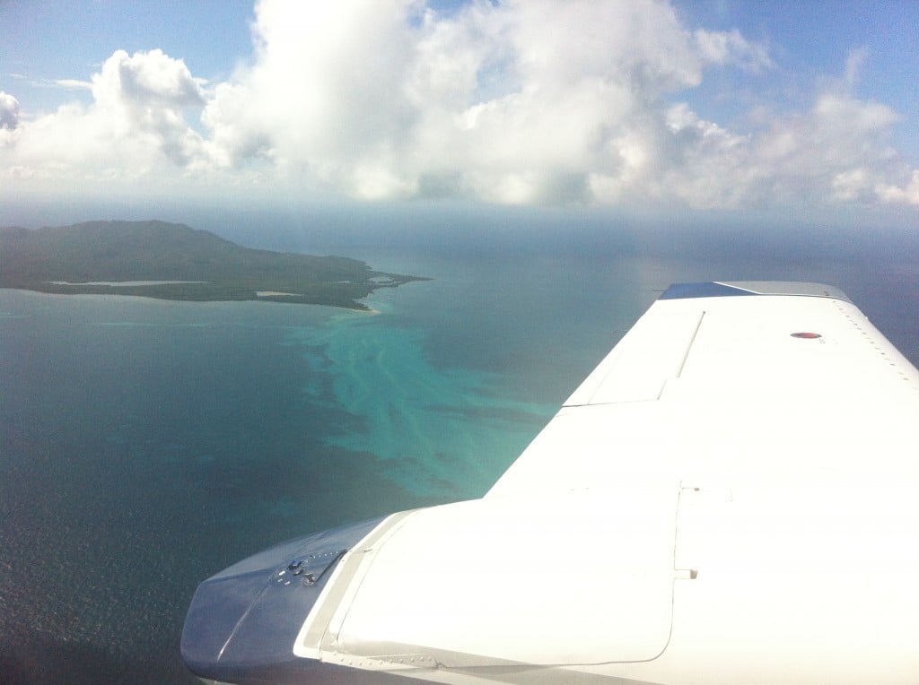 Up, up, and away! Cape Air takes you back to mainland Puerto Rico. (Photo credit: Melissa Curtin)