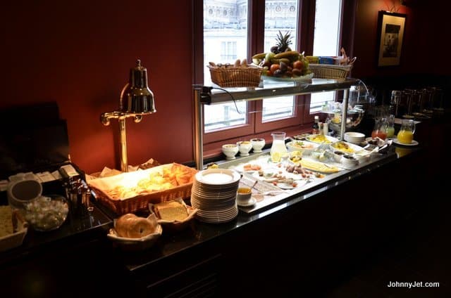 Food in lounge
