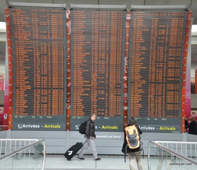 Now that's a departure board
