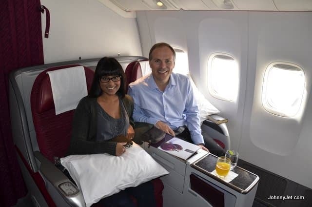 For its business and first-class passengers, Qatar Airways has