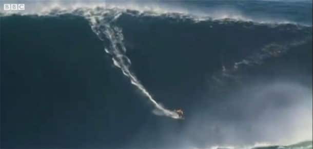Hawaiian surfer breaks wave-riding record at Nazare, Portugal
