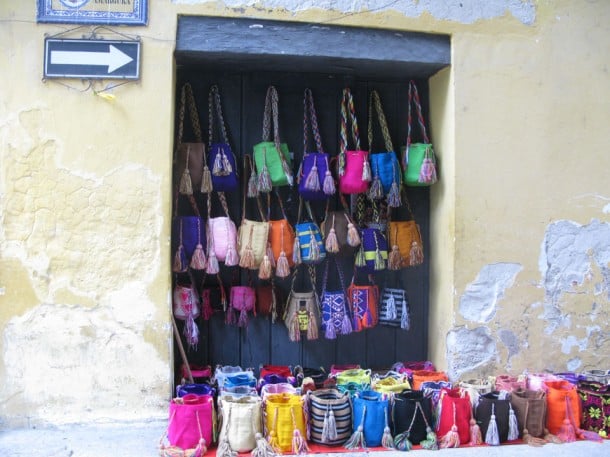 From fruit to textiles, the colors of Cartagena are always vibrant. 