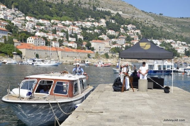 Seabourn's Dubrovnik camp