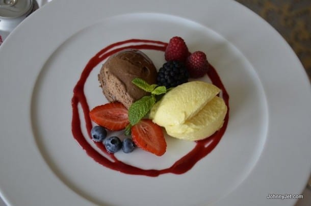 Mousse for dessert