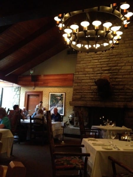 Moose's Nook restaurant at The Fairmont Jasper Park Lodge