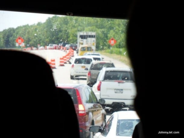 Traffic on I-90