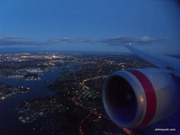 Arriving into Sydney at 6am