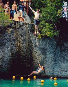 Cliff Jumping at Xel-Ha