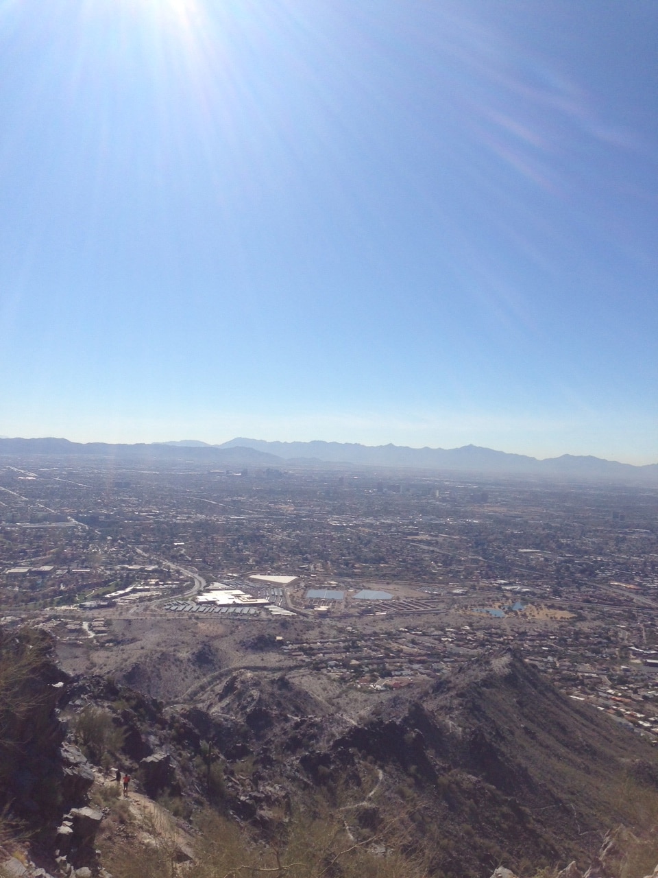 A view from the top of Squaw Peak