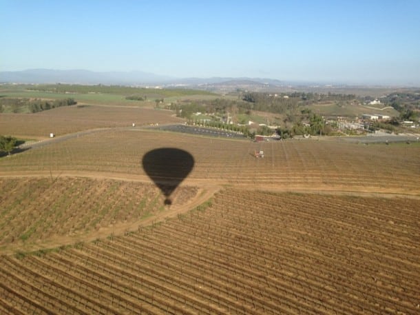 Ballooning over Temecula Valley
