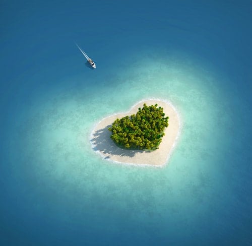 Island picture from Shutterstock 