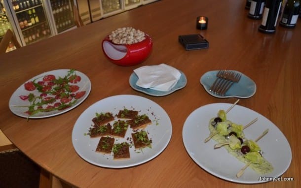 Southern Ocean Lodge Canapes