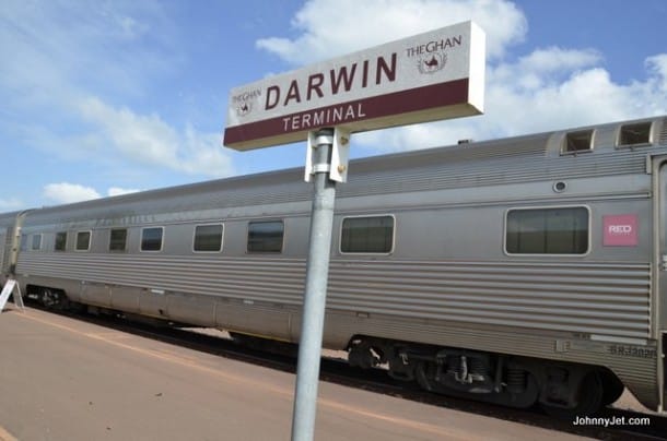 The Ghan in Darwin