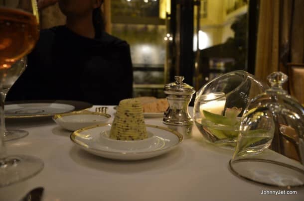 Four Seasons Hotel George V Le Cinq butter