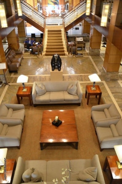 Kitano Hotel lobby