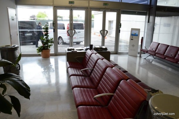 Heli Air Monaco waiting room