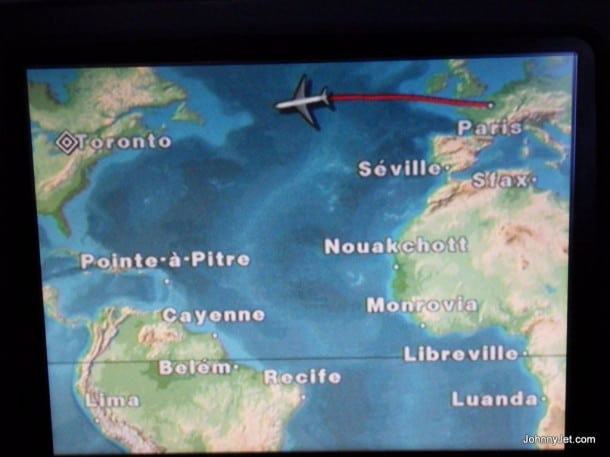 Flight map