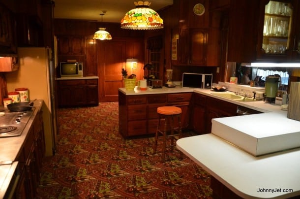 Graceland mansion kitchen