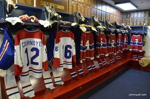 Canadiens Dressing Room