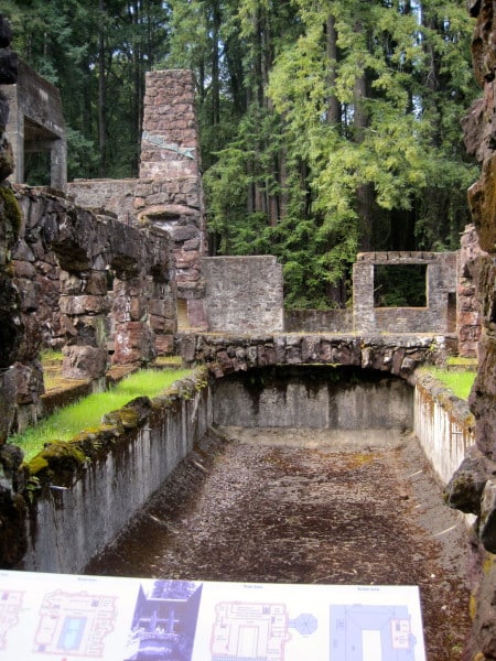 Wolf House, the remains