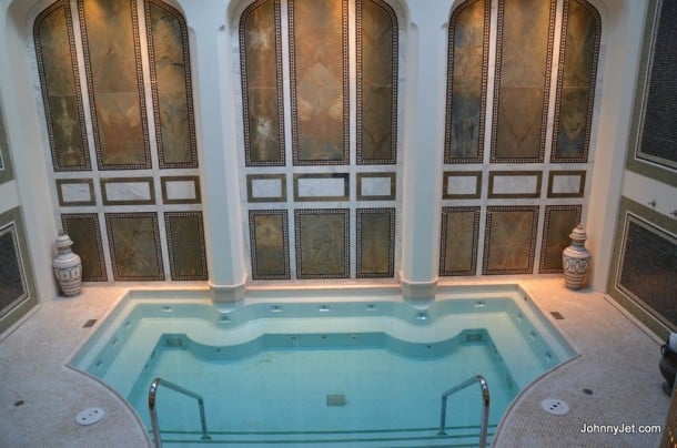 Co-ed mineral pool in spa at Montage Beverly Hills