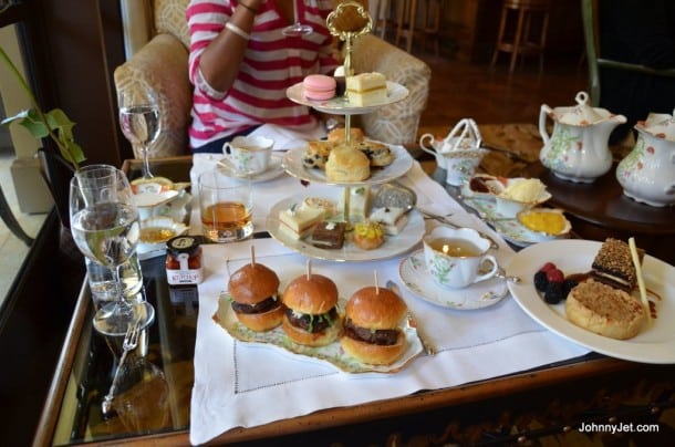 Afternoon tea at Montage Beverly Hills