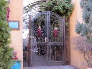An Iron Gate at the Inn