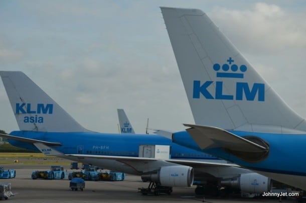KLM planes