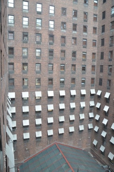 View from my Hudson Hotel room