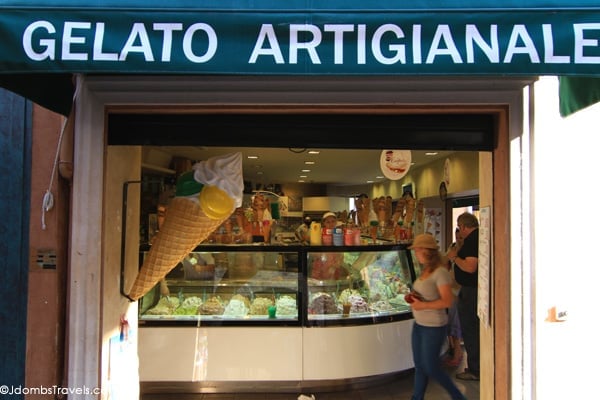 Artisan gelato