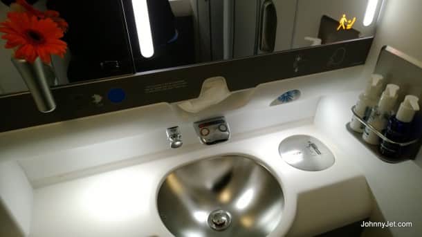 British Airways A380 First Class Bathroom Sink