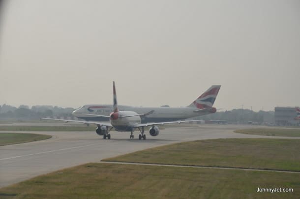 Landed at LHR! British Airways Planes