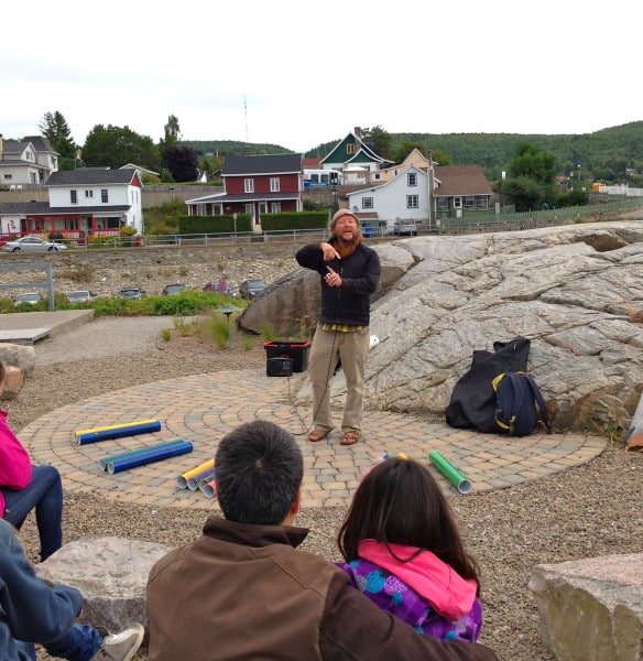 Whale songs in Tadoussac