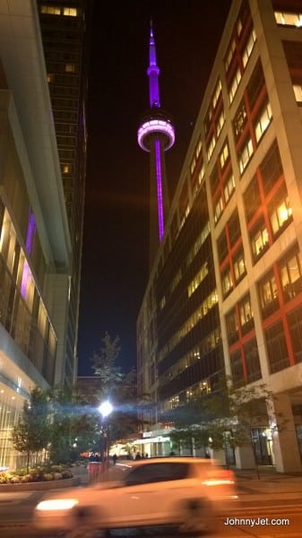 Downtown Toronto during TIFF