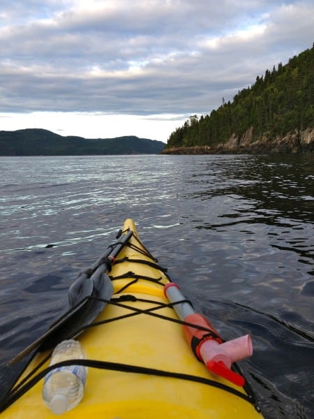 Out on Saguenay Fjord