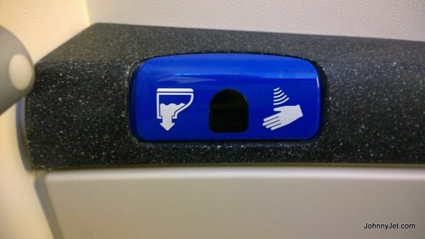 British Airways 787 Toilet Switch