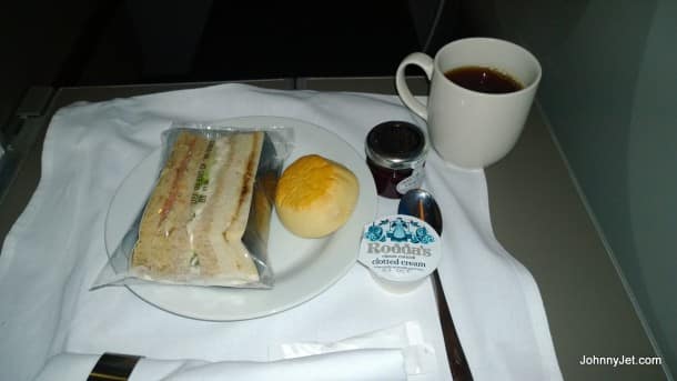 British Airways 787 Tea