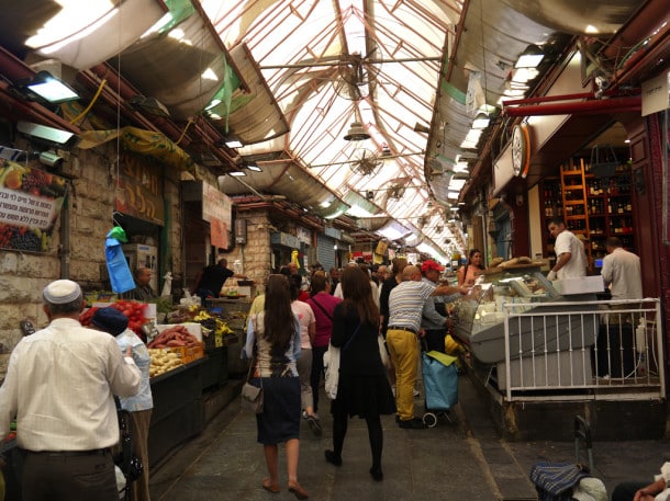 This Jerusalem food market is a foodie's delight.