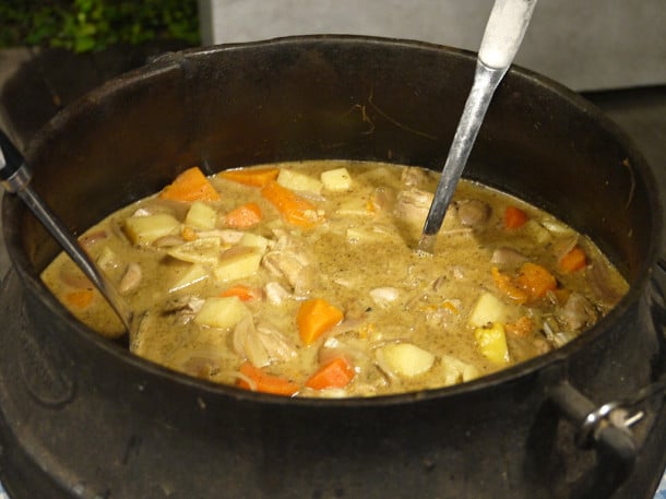 Poike (Galilean beef stew) served at Haifa University