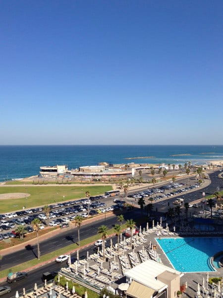 Dan Panorama Tel Aviv balcony view