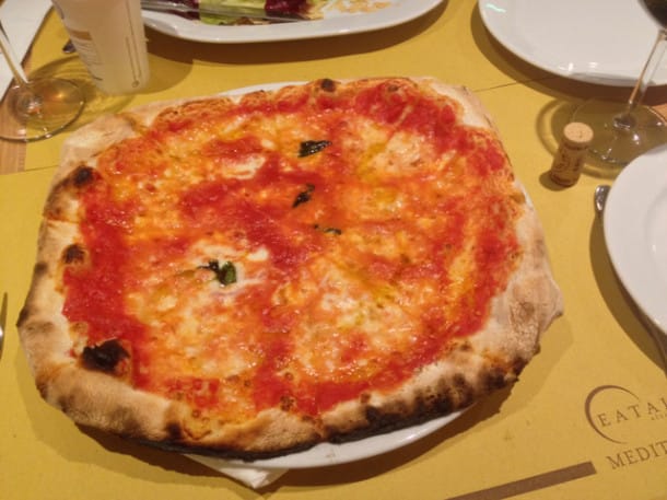 Pizza at Eataly